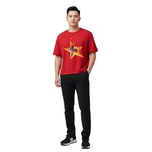 T-shirt de célébration de l'indépendance du Vietnam unisexe prix d'usine fourniture en gros en vrac tenue anti-rides confortable logo personnalisé - Product Image 1