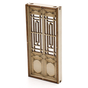 Kit de bricolage en bois pour enfants, modèle de porte de style chinois, projet scientifique éducatif STEM, jouet de construction miniature d'architecture - Product Image 4