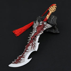 Journey West Wild King Anime <span class=keywords><strong>Film</strong></span> & Télévision Demon Blade 21CM Couteau de <span class=keywords><strong>d</strong></span>émon en alliage de zinc, modèle <span class=keywords><strong>d</strong></span>'arme, pièce de collection, cadeau pour garçon - Product Image 1