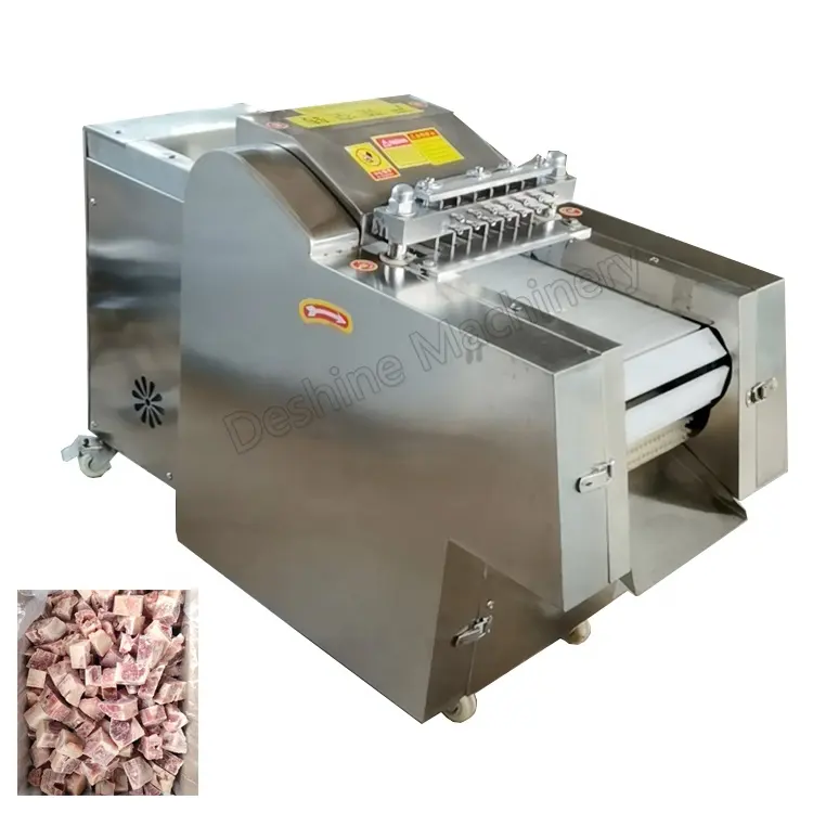 600-750 kg/h piccola macchina per tagliare la carne di capra