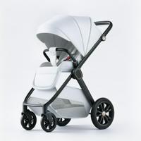 Poussette légère pour bébé et tout-petit avec grand capot, pliable facilement, compacte, idéale pour les voyages d'été