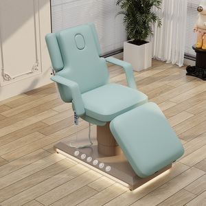Cama Eléctrica de Lujo para Tratamientos Faciales y de Pestañas, Cama de Spa para Salón de Belleza - Product Image 6