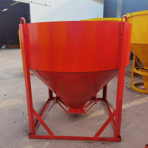 בטון מרובע עמיד לגובה של hopper מגדל מנוף דלי נוטה הופר - Product Image 3