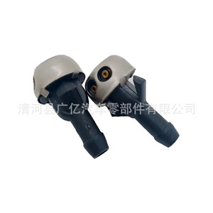 Boquillas de pulverización mecánicas de plástico para limpiaparabrisas Mercedes-Benz 1078600147 para W114 W115 R107 - Product Image 3