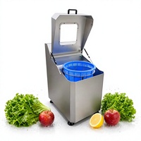 Déshydrateur Industriel Mécanique à Fréquence Variable, Sécheur Rotatif Centrifuge pour Légumes et Choux en Acier Inoxydable 304