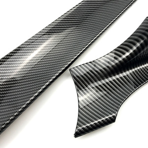 Mercedes-Benz Center Console Carbon Fiber Trim Panel For C-Class GLC C180L C200L GLC260 Interior Modification - Product Image 3