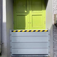 Barrière anti-inondation en alliage d'aluminium à prix abordable, vente directe d'usine, barrière rapide anti-inondation en aluminium, barrière contre les eaux.