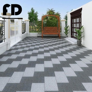 Carreaux de sol en porcelaine durables pour extérieur, antidérapants, blancs <span class=keywords><strong>sésame</strong></span>, 20 mm, avec veines noires, pour villas et écoles - Product Image 6