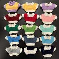 Petit pull en coton de 10-14 cm avec rembourrage en coton PP, vêtements pour poupée en peluche pour chien West Highland White Terrier