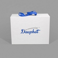 Emballage de boîte magnétique rigide dure en papier de carton recyclable de taille personnalisée boîte cadeau magnétique pliante de luxe avec couvercle magnétique