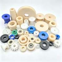 Parti in Plastica Lavorate a CNC su Misura, Ingranaggi in Nylon, Manicotti in Nylon, PC, PP, ABS, Lavorazione CNC Personalizzata