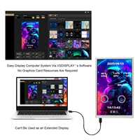 Moniteur Portable Usb-C Ips Panel 1280X800 Moniteur Lcd 8 pouces pour moniteur de boîtier Pc, écran secondaire, thème intégré Cpu Gpu
