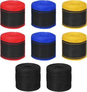 ผ้าพันมือคุณภาพสูงสำหรับชกมวย ป้องกันข้อมือ ผ้าพันมือสำหรับมวย MMA - Product Image 1