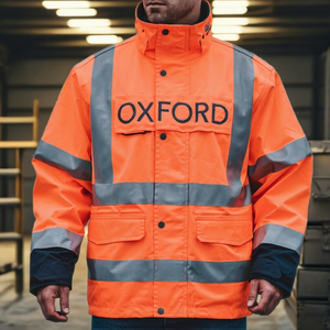 Service OEM – Vêtements de travail unisexes en polyester haute visibilité, réfléchissants, imperméables, coupe-vent, à faible teneur en formaldéhyde, avec détection par aiguille, qualité supérieure - Product Image 1