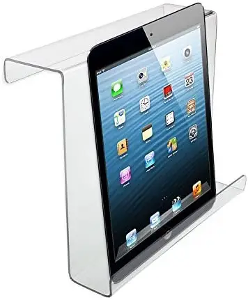 Custom size treadmill book holder compact with Ipad kindle flat tablet e-reader Clear Acrylic Book reading stand