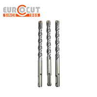 Foret de marteau de puissance matériel SDS Plus Cross 40Cr & YG8C pour le forage de béton et de pierre