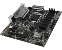 Motherboard Gaming rekondisi MS1 B360M MORTAR tanpa kotak asli 4xDDR4 DIMM LGA 1151 mendukung prosesor I7/i5/i3