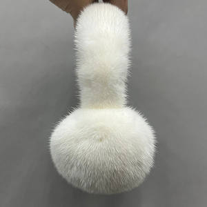 Jancoco 2025 invierno cálido suave a prueba de viento Piel de visón orejera con diferentes colores - Product Image 2