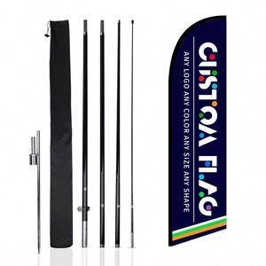 Custom Digital Printed Flying Feather Pennant Banners for Outdoor & Agriculture Use Beach <b>Flags</b> - Product Image 3