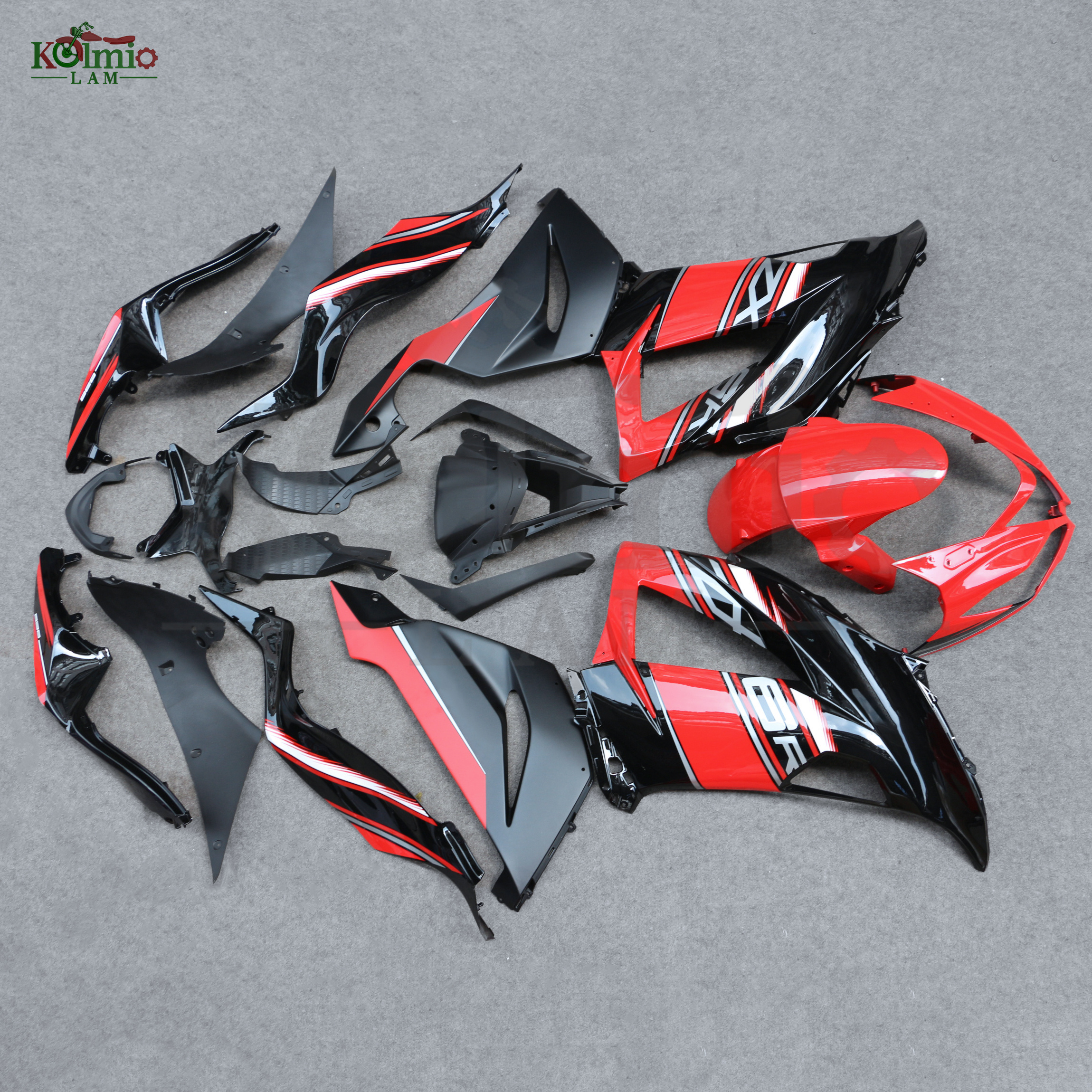 Tornillos Gratuitos Regalos Inyección Kit De Molde De Carenado Para KAWASAKI Ninja ZX6R 636 03