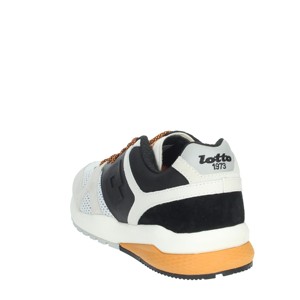 Sneakers basse classiche Casual con chiusura a lacci con punta quadrata a punta quadrata-bianco/nero 212394 - Product Image 2