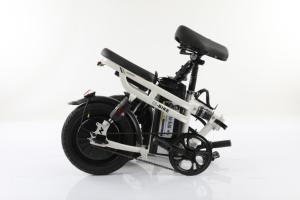 Elettrico City Bike 14 "pieghevole telaio in acciaio al carbonio elettronico Mini Ebike per adulti ragazzi 400W uso urbano - Product Image 4