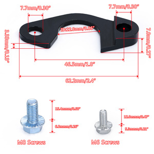 Poyracing – support de montage de tuyau de pompe à huile en aluminium, pour moteurs Ls1 Ls2 Ls3, noir - Product Image 3