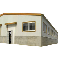 Almacén Prefabricado Reciclable Construido con Material de Construcción Ecológico y Sostenible