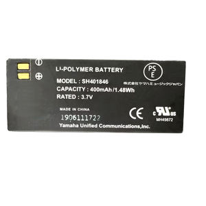 공장 가격 뜨거운 판매 하이 퀄리티 <span class=keywords><strong>Lipo</strong></span> 배터리 401846 <span class=keywords><strong>3.7v</strong></span> 400mah 충전식 리튬 폴리머 배터리 - Product Image 2