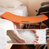 Planche de transfert incurvée professionnelle en ABS, capacité 150 kg, pour fauteuil roulant, lit, aide à la mobilité et glissière pour soins aux personnes âgées