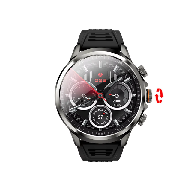 2026 New H18 Pro Android 4G Smart Watch 1.85'' IPS Screen 1880mAh Battery IP67 Waterproof Magnetic Silica Gel Activity Tracker