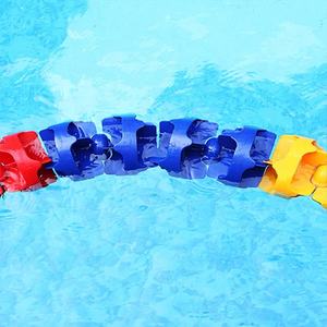 Ligne de voie de piscine flottante <span class=keywords><strong>anti</strong></span>-vague de couleur personnalisée corde d'accessoires de piscine de mode - Product Image 5