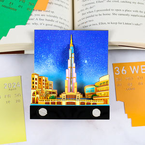 Gran oferta, de notas 3D Bloc, calendario personalizado, Bloc de notas, Torre de Dubái, mágico de Harry Castillo, casa del árbol, artículos de regalo de lujo para niñas y niños - Product Image 5