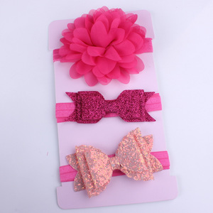 3 unids/set de diademas elásticas de flores <span class=keywords><strong>para</strong></span> niñas, accesorios <span class=keywords><strong>para</strong></span> el cabello, lazos <span class=keywords><strong>para</strong></span> niñas, <span class=keywords><strong>turbante</strong></span> de nailon, banda <span class=keywords><strong>para</strong></span> el cabello de goma elástica delgada - Product Image 5