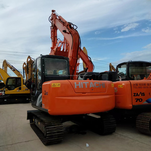 Mini pelle Hitachi ZX70 haute performance 7 tonnes pelle prête à être expédiée capacité mondiale pompe à engrenages d'occasion portant PLC - Product Image 2