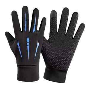 Gants de sport SMX en cuir pour la gym et le cyclisme avec sangle de poignet réglable et design antidérapant - Gants de sport unisexes par Tempo Sports - Product Image 6