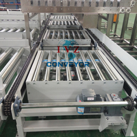 Convoyeur à rouleaux à gravité IVZ - Construction en acier, vitesse réglable, durable et facile à nettoyer