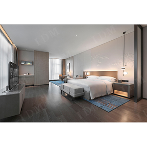 <span class=keywords><strong>IDM</strong></span> ชุดห้องนอนไม้สำหรับโรงแรม3 4 5ดาวทันสมัยรีสอร์ทโรงแรม - Product Image 2