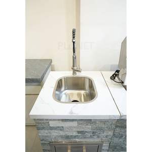 Açık mutfak su geçirmez paslanmaz çelik mutfak dolapları bahçe barbekü modüler dolap mutfak dolabı - Product Image 6