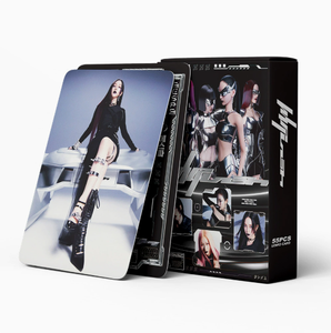 Cartes photo miniatures Aespa, 55 pièces/boîte, best-seller, marchandises K-POP, cartes LOMO à collectionner, cartes Lomocards Aespa, cadeau pour les fans - Product Image 2