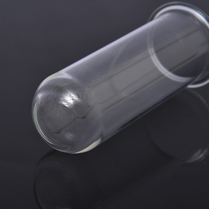 Tubo de Ensayo de Vidrio Acampanado de 75 mm de Diámetro, 150-180 mm de Altura, Fondo Redondo Plano, para Uso en Laboratorio, Marca Seeking Excellence - Product Image 1