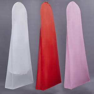 Robe de mariée blanche non tissée grands sacs <span class=keywords><strong>à</strong></span> vêtements grand sac de couverture robe sac de <span class=keywords><strong>vêtement</strong></span> pour le stockage - Product Image 4