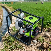 Pompe à eau centrifuge auto-amorçante portable de 3 pouces à moteur diesel, pompes d'irrigation agricoles durables