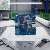PCBA de Control Automotriz Estándar HRPCBA IATF16949 |   Conector multipin de alta resistencia para placa base |   Electrónica OEM/ODM de Alto Volumen