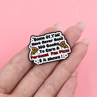Broche émaillée avec citation amusante, broche de paix, épingles de revers, badges pour sacs à dos, accessoires vestimentaires, bijoux de mode, cadeaux pour amis