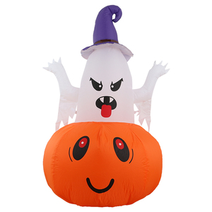 7ft ghost halloween cortile gonfiabile illuminazione decorativa vacanze decorazioni gonfiabili vacanze in cortile gonfiabili decorazioni fantasma - Product Image 3