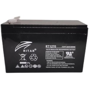 แบตเตอรี่แบบชาร์จได้ Ritar Rt1270h 12V 7Ah สำหรับไฟฉุกเฉินลิฟต์และแหล่งจ่ายไฟ - Product Image 3