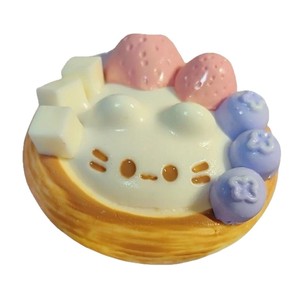 Juguete Antiestrés de Plástico con Forma de Tarta de <span class=keywords><strong>Huevo</strong></span> de Gatito, con Relleno de Jugo, Textura Similar a la de la Lodo, para Niños - Product Image 5