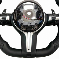 Volant sport M Performance entièrement en cuir avec palettes de changement de vitesse compatible avec BMW F20 F34 F15 F25 Série 3 Série 5 X1 X3 X5