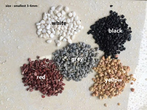 White <strong>Polished</strong> Natural <strong>Stone</strong> Cobbles &amp; Pebbles <strong>River</strong> Rock Garden Landscaping - Product Image 3